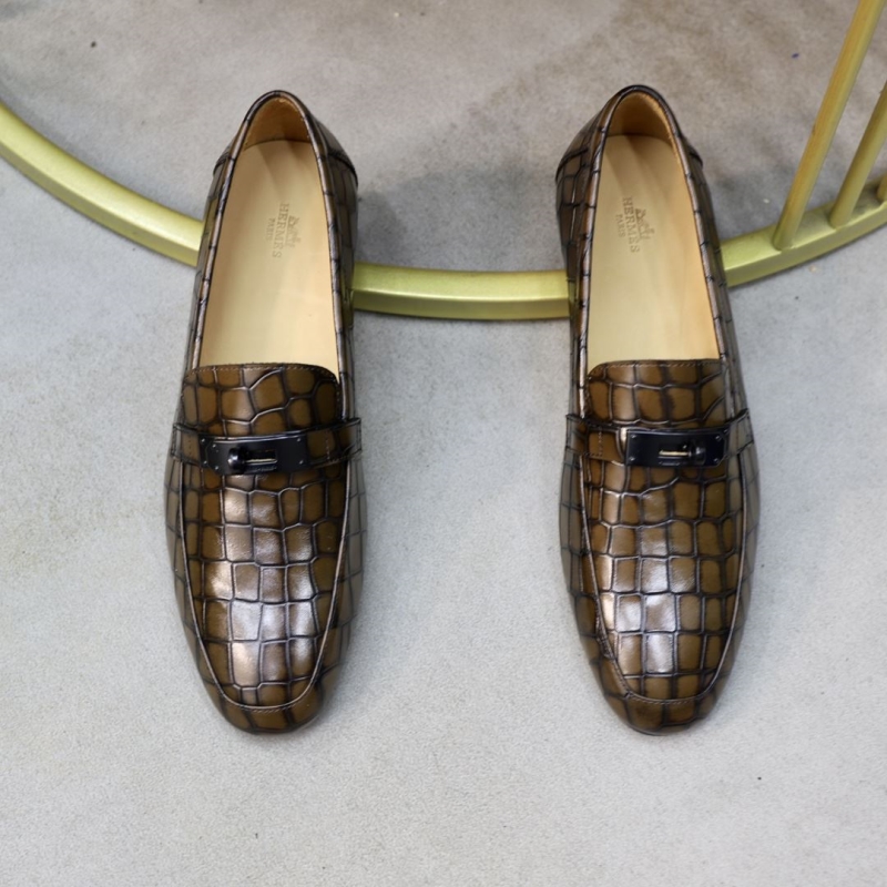 Hermes Leather Shoes